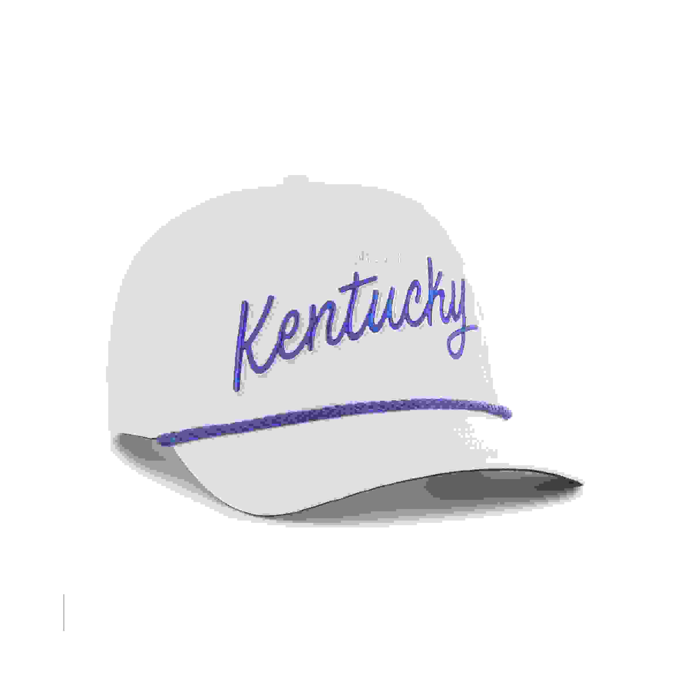 47 Kentucky Wildcats Fairway Hitch White Snapback Hat